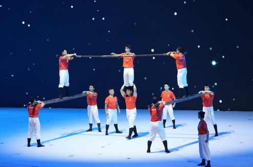 图为文艺汇演
